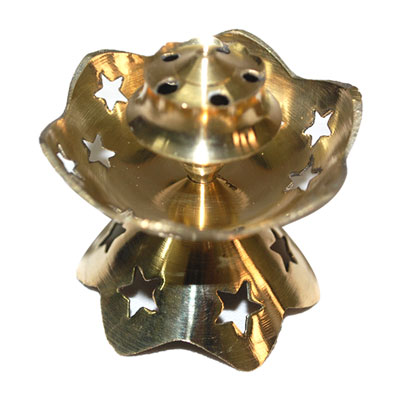 "Brass Agarbathi Stand -2 -006 - Click here to View more details about this Product